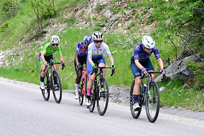 2. Platz Etappe , Nika Fajfar  (SLO, Slowenien), 3. Tjasa Susnik (SLO, Arbö Rapso Knittelfeld), Siegerin Lea Fuchs (SUI, Spar CTO Woman) Ybbsitz - Hochkar, Sportland NÖ women tour