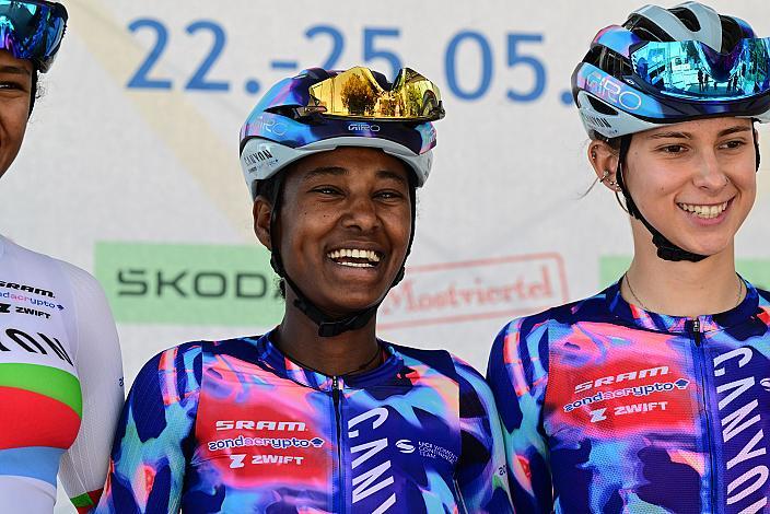 3. Platz Tsige Kiros (ETH,  Canyon Sram Zondacrypto Generation)  Sportland NÖ women tour