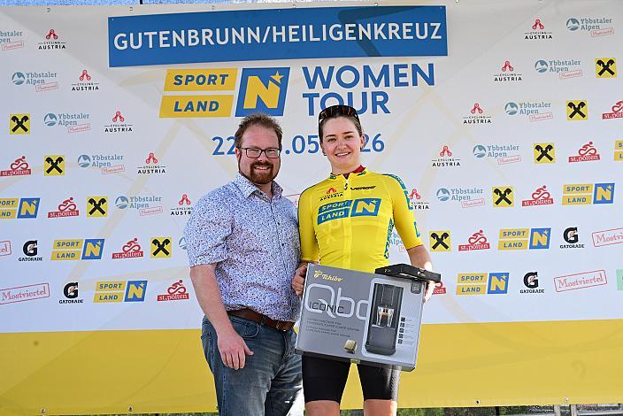 Gesamtführende Liv Wenzel (LUX, Team Luxembourg),  Sportland NÖ women tour