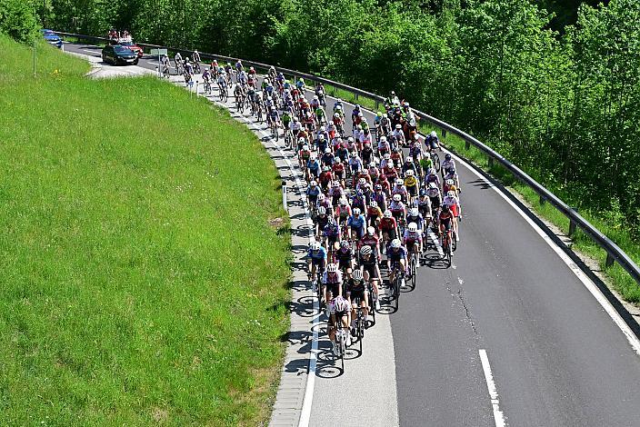 Das Peloton unterwegs im Ybbstal zum Hochkar, Ybbsitz - Hochkar, Sportland NÖ women tour