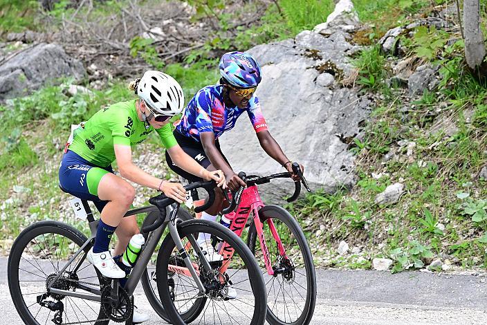 Tsige Kiros (ETH, Canyon SRAM) 2. Platz Etappe , Nika Fajfar  (SLO, Slowenien), Ybbsitz - Hochkar, Sportland NÖ women tour