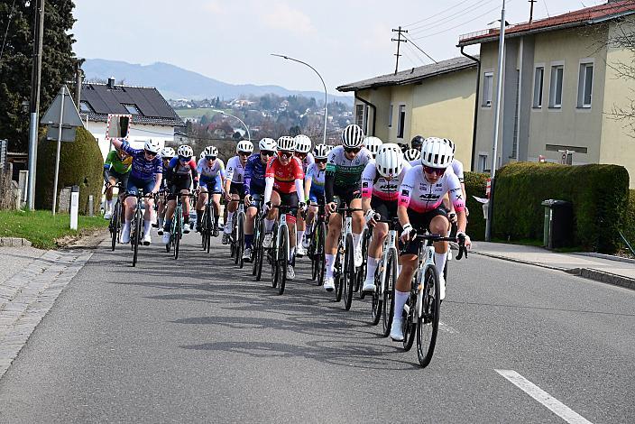 Peloton der Damen 65. Rad Saison Eroeffnungsrennen Leonding