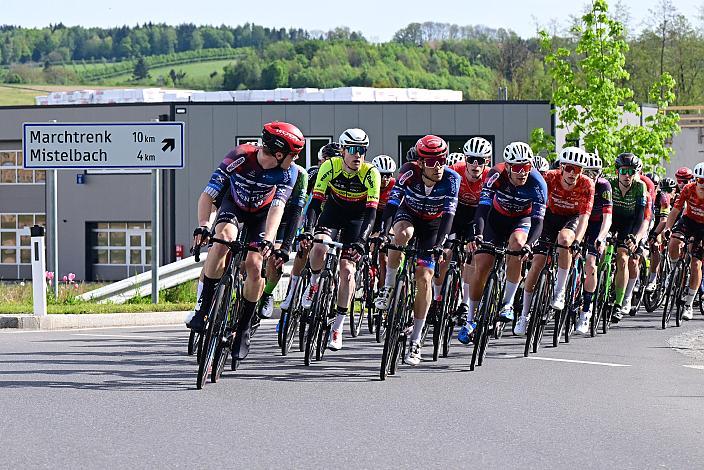 Emanuel Zangerle (AUT, Team Felt - Felbermayr), Colin Chris Stüssi (SUI, Team Vorarlberg), Riccard Zoidl (AUT, Team Felt - Felbermayr) Herren Elite, U23, Road Cycling League Austria, 62. Raika Kirschbluetenrennen, Wels, Oberösterreich