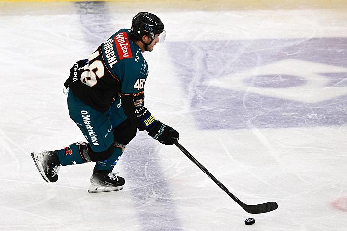 Niklas Würschl (Steinbach Black Wings) 9. Runde ICE, Steinbach Black Wings Linz vs HC Falkensteiner Pustertal, Linz AG Eisarena 