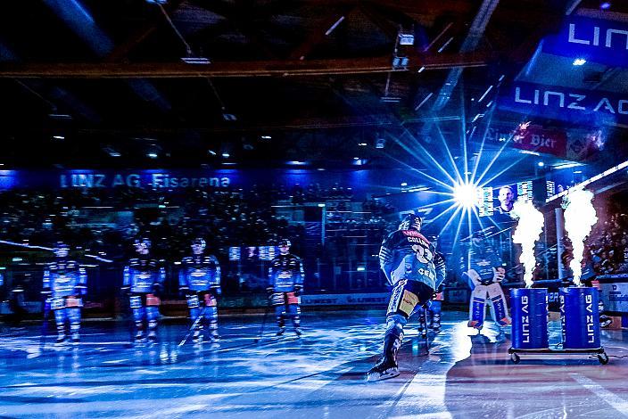 Sean Collins (Steinbach Black Wings Linz) 27. Runde ICE, Steinbach Black Wings Linz vs Pioneers Vorarlberg, Linz AG Eisarena 