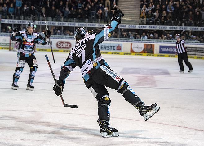 Brian Lebler (EHC Liwest Black Wings Linz) EHC Liwest Black Wings Linz vs Moser Medical Graz 99ers