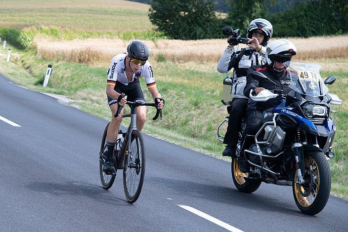 Vincent John (GER, Team Deutschland) Bad Wimsbach - Strass im Attergau, Int. "Keine Sorgen" Junioren Rundfahrt UCI Kat. 2.1 MJ