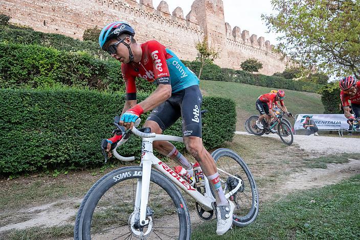 Florian Vermeersch (BEL, Lotto Dstny) 3rd Serenissima Gravel, Cittadella 