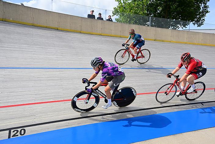 Leila Gschwendtner (AUT, Liv-Alula-Jayco), Staatsmeisterin, Omnium , Hello Yellow Velodrom Linz, Rad Bahnstaatsmeisterschaft 2025