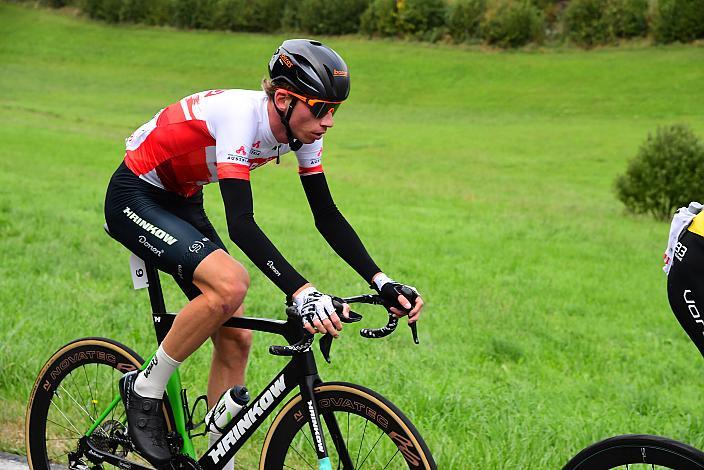 Führender Road Cycling League Austria U23, Richard Riska (SVK, Hrinkow Advarics), Herren Elite, U23, Cycling League Austria Radliga, Mühlviertler Hügelwelt Classic Elite Damen, Königswiesen, OÖ