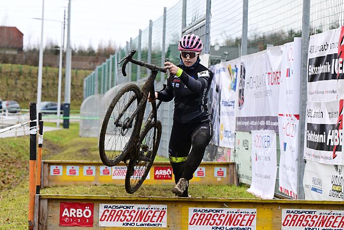 Johanna Piringer (AUT, RV Dj´s Bike Shop Simplon Hard)  Junioren, Juniorinnen, 4.Radquerfeldein GP um das Sportzentrum Gunskirchen, Rad Cyclo Cross, 