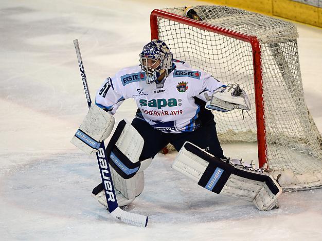 #51 Adam Munro, Tormann, Szekesfehervar, EHC Liwest Black Wings Linz vs SAPA Fehervar AV19