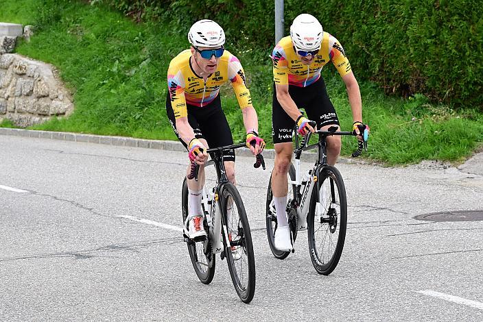 Tagessieger Colin Chris Stüssi (SUI, Team Vorarlberg), Emanuel Zangerle (AUT, Team Vorarlberg), RCLA Herren Elite, U23, Road Cycling League Austria, Königswiesen