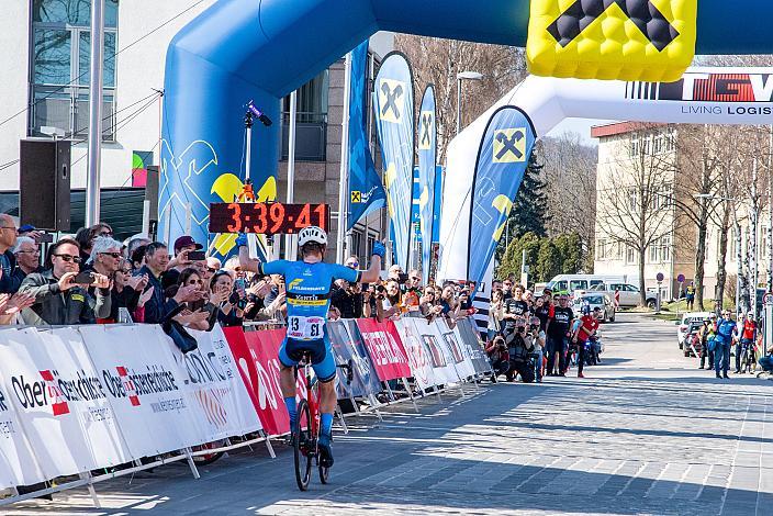 Sieger Daniel Turek (CZE, Team Felbermayr Simplon Wels), Herren Elite, U23, Radliga, 61. Radsaison-Eröffnungsrennen Leonding, Oberösterreich