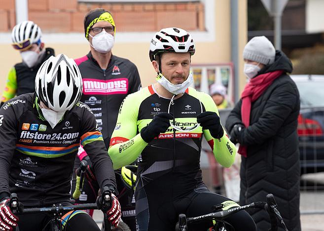 Daniel Federspiel (AUT, Team Vorarlberg Santic) Rad Cyclo Cross Staatsmeisterschaft 2021, Neusiedl/Waidamannsfeld, Niederösterreich