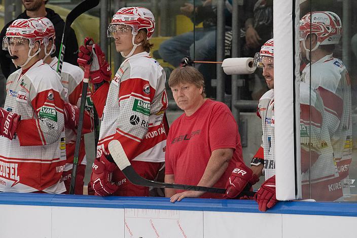 Wolfgang Janout, Bad Nauheim, Steinbach Black Wings Linz vs EC Bad Nauheim, Testspiel, Eishockey, Bet at Home ICE Hockey League