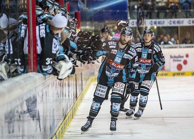  Dan DaSilva (EHC Liwest Black Wings Linz) EHC Liwest Black Wings Linz vs Dornbirn Bulldogs