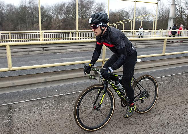 07.01.2018, St. Pölten, AUT, Rad Querfeldein Staatsmeisterschaft Elite Herren, 2018, St. Pölten, Niederösterreich, im Bild Daniel Federspiel (AUT, Tirol Cycling Team) //  during cycling cross championship, St. Pölten, Niederöstere