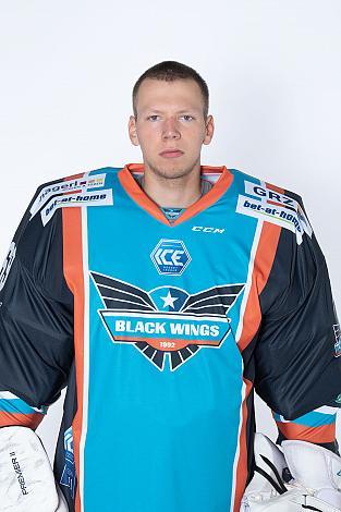 Tormann Paul Mocher (Black Wings 1992) Black Wings Linz,  Eishockey