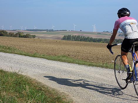 Auf Naturstrassen im Weinviertel          
