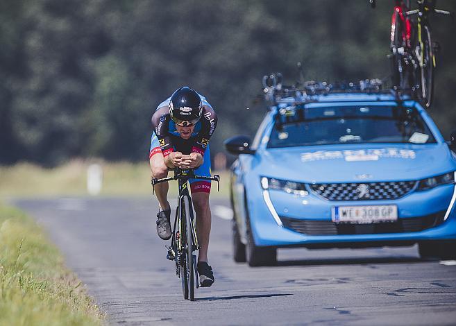 Stephan Rabitsch (AUT, Team Felbermayr Simplon Wels) ÖSTM Einzelzeitfahren,  Lutzmannsburg, Österreichische Staatsmeisterschaft U23, Elite Damen und Herren