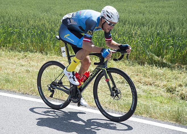  Matthias Krizek (AUT, Team Felbermayr Simplon Wels) 1. Etappe Wels - Stift Reichersberg, Radsport 10. Int. OOE Rundfahrt  