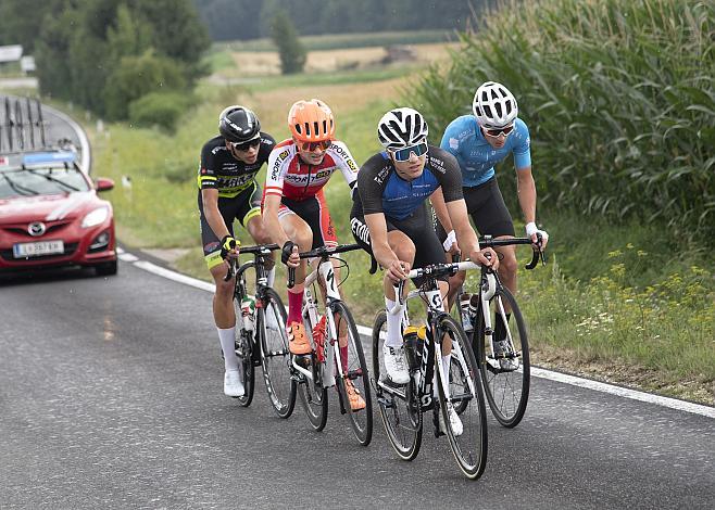 Di Ausreisser des Tages mit Philipp Hofbauer (AUT, Regional Team Ã–sterreich) 3. Etappe Bad Wimsbach - Gmundner Berg, OberÃ¶sterreich Junioren Rundfahrt