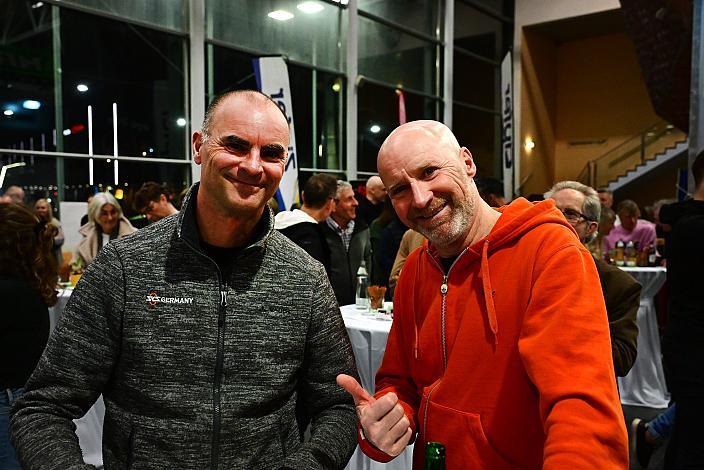 v.l. Thomas und Roland Königshofer, Teampräsentation, Steyr, Team Hrinkow Advarics Cycleang, UCI Continental Team, 