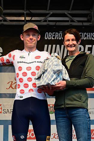 Neu im Bergtrikot Kristinus Christiansen (NOR, Team Ringerike), 50. OÖ Junioren Rundfahrt, 2. Etappe Sarleinsbach - Sarleinsbach