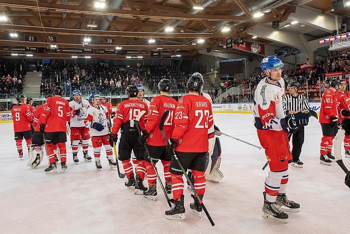Österreich vs Tschechische Republik, Eishockey Nationalteam, Testspiel Linz, Oberösterreich 