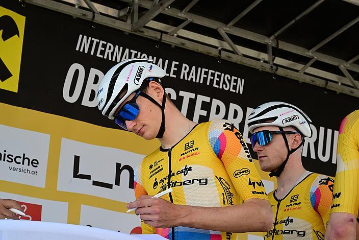 Jannis Peter (GER, Team Vorarlberg) 2. Etappe Eferding - Ried im Innkreis, 15. Int. Raiffeisen OÖ-Radrundfahrt UCI Kat. 2.2