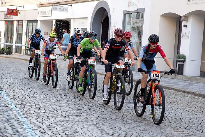25. Int. ASVÖ - HRINKOW City Kriterium Steyr, MTB-Nachwuchs vom Laufrad bis U17, ÖRV, Radsport, Mountainbike ELITE Rennrad