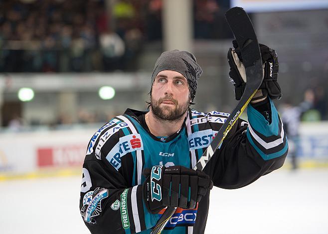 Joel Broda (EHC Liwest Black Wings Linz)  EHC Liwest Black Wings Linz vs EC Red Bull  Salzburg 4. Semifinale