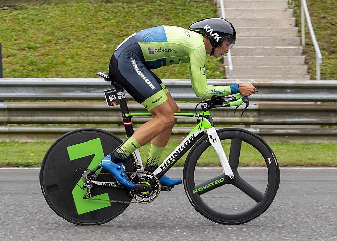 Hannes Brandecker (AUT, Hrinkow Advarics Cycleang) MYGYM Race am Salzburg Ring - EZF Elite Fahrer/Innen - Austrian Time Trial Series