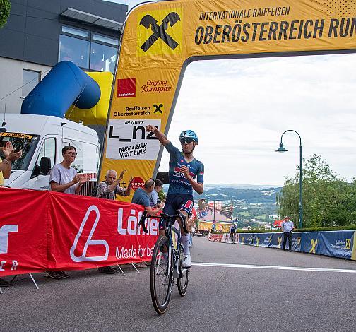 Etappensieger Henrique RIBEIRO BRAVO (BRA, SOUDAL QUICK-STEP DEVO TEAM) 1. Etappe Linz Hauptplatz - Pöstlingberg, Oberösterreich Rundfahrt