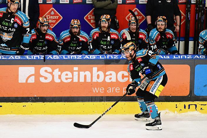 Ken Ograjensek (Steinbach Black Wings Linz) Semifinale 6, Win2Day ICE Hockey League, 2. Semifinale, Steinbach Black Wings Linz vs EC KAC,  Linz AG Eisarena 