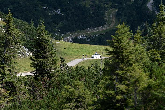 Jonas Rapp (GER, Hrinkow Advarics Cycleang), Riccardo Zoidl (AUT, Team Felbermayr Simplon Wels) Hochkar, NÖ, Österreichsen Meisterschaft Berg, ÖRV RadLiga, Radsport, Radliga, ÖRV, Herren Elite, 