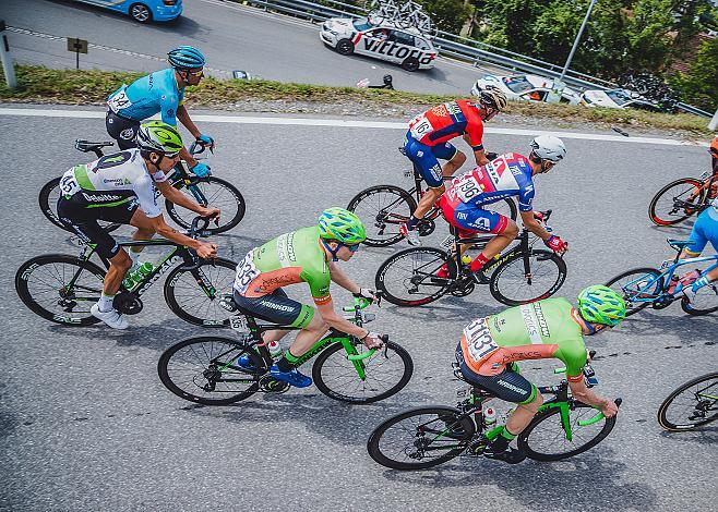 Patrick Bosman (AUT, Hrinkow Advarics Cycleang Team), Dominik Hrinkow (AUT, Hrinkow Advarics Cycleang Team) 1. Etappe Feldkirch - Feldkirch, 70. Ã–sterreich Rundfahrt 