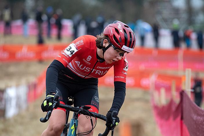 Nr.34 Nora Fischer (AUT)  Juniorinnen, UCI Cyclocross World Cup, Tabor CZ 