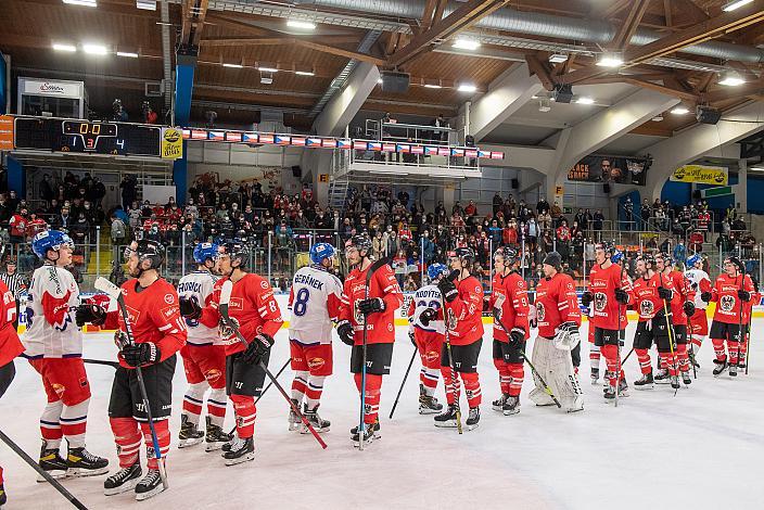 Österreich vs Tschechische Republik, Eishockey Nationalteam, Testspiel Linz, Oberösterreich 