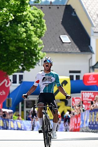 Etappensieger Edgar David Cadena (MEX, Petrolike) 3. Etappe Bad Schallerbach - Aigen - Schlägl, 15. Int. Raiffeisen OÖ-Radrundfahrt UCI Kat. 2.2