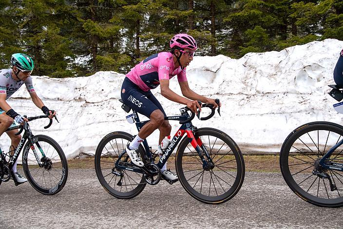 Emanuel Buchmann (GER, Bora - Hansgrohe), Egan Bernal (COL, Ineos Grenadiers) Stage 14 Cittadella - Monte Zoncolan (205km), 104. Giro d Italia, UCI Worl Tour