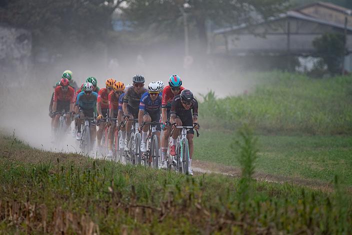 Simon Pellaud (SUI, Tudor Pro Cycling Team), Florian Vermeersch (BEL, Lotto Dstny), Gianni Vermeersch (BEL, Alpecin-Deceunink),  3rd Serenissima Gravel, Cittadella 