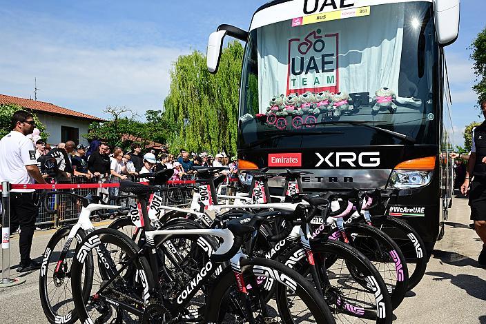 Teamrad des Team UAE Team Emirates - XRG 108. Giro d Italia, Stage 14, Fiume Veneto - Asiago (219km)