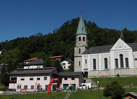 Ziel im Ort Reichraming