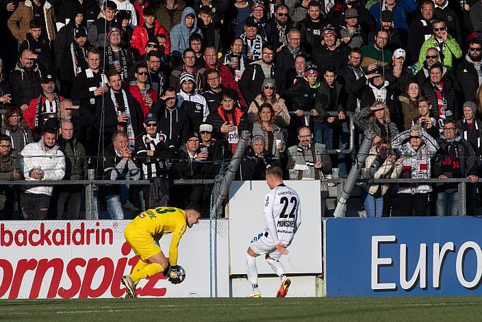 Tormann Benjamin Ozegovic (WSG Tirol), Christoph Monschein (LASK) LASK vs WSG Tirol
