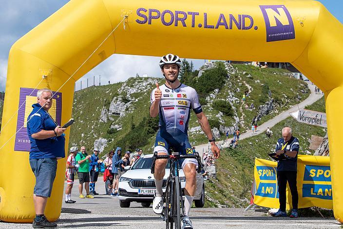 Sieger Jack Burke (CAN, Union Raiffeisen Radteam Tirol) Hochkar, NÖ, Österreichsen Meisterschaft Berg, ÖRV RadLiga, Radsport, Radliga, ÖRV, Herren Elite,