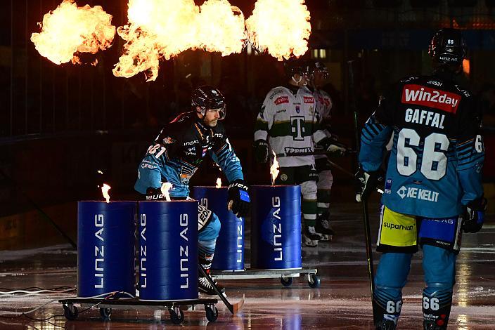 Sean Collins (Steinbach Black Wings Linz) 45. Runde ICE, Steinbach Black Wings Linz vs FTC-Telekom, Linz AG Eisarena 