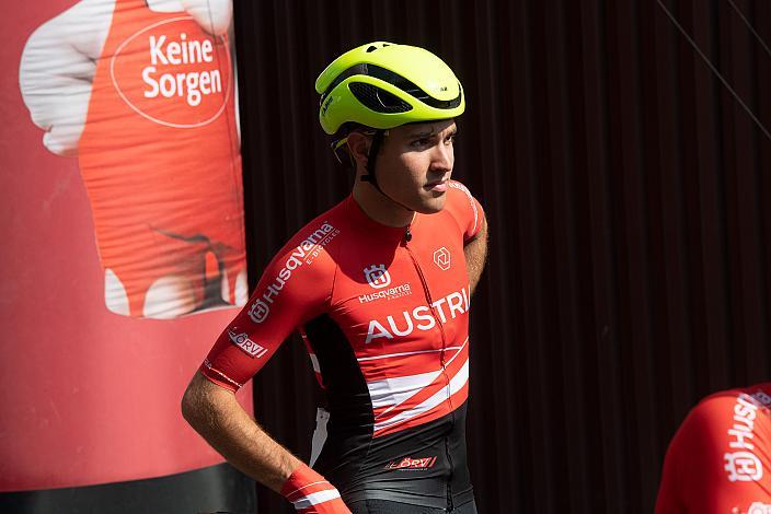Lukas Griesser (AUT, Team Österreich) 46. Int. Keine Sorgen,  Junioren Rundfahrt UCI Kat. MJ 2.1, 1. Etappe Haid/Ansfelden - Marchtrenk