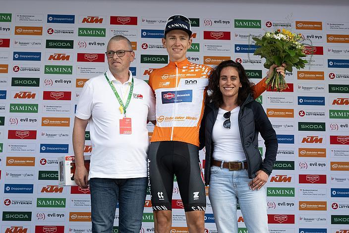 Bester Östereicher Tobias Bayer (AUT, Alpecin-Deceuninck) 72. Tour of Austria, 1. Etappe Dornbirn -Dornbirn